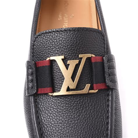 Moccasin Black Grained Calfskin 